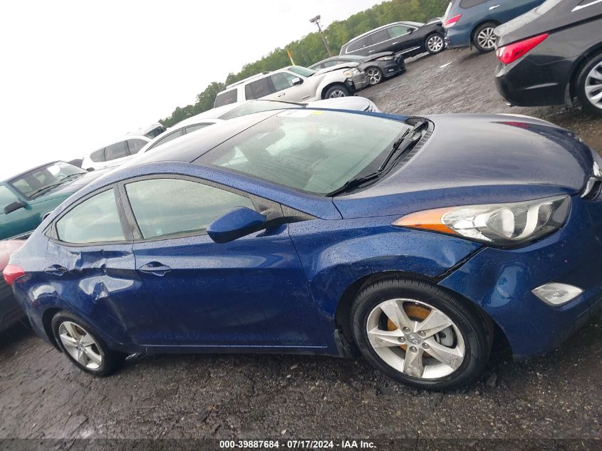 2013 Hyundai Elantra Gls VIN: KMHDH4AEXDU535908 Lot: 39887684