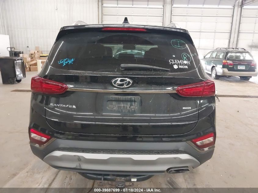 2020 Hyundai Santa Fe Limited VIN: 5NMS5CAD8LH298895 Lot: 39887699