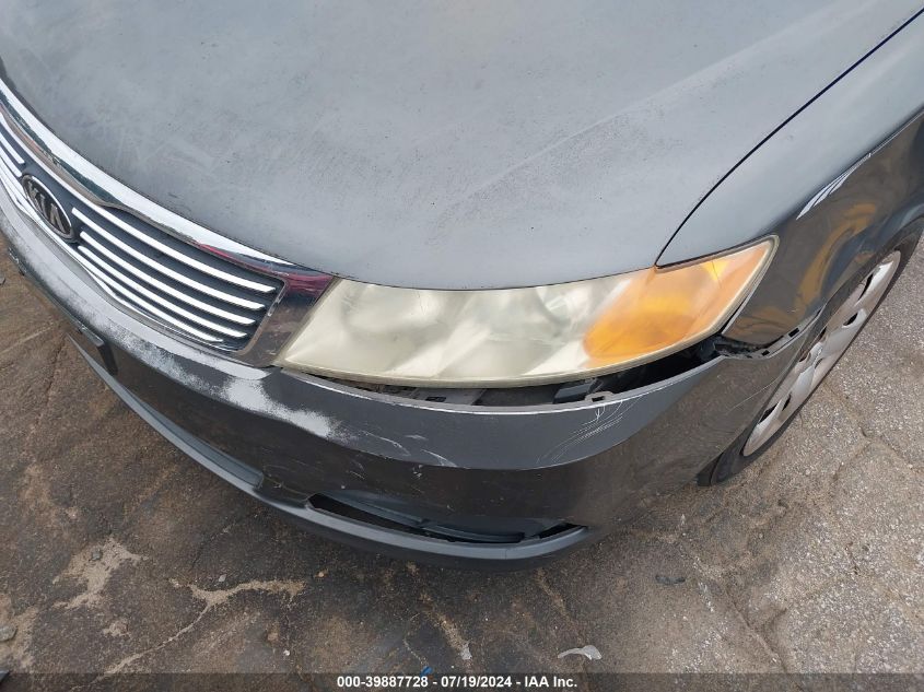 2009 Kia Optima Lx/Ex VIN: KNAGE228995324916 Lot: 39887728