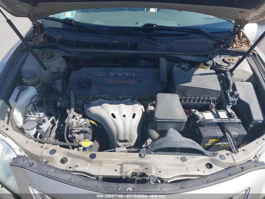 2007 Toyota Camry Xle VIN: JTNBE46K773118450 Lot: 39887740