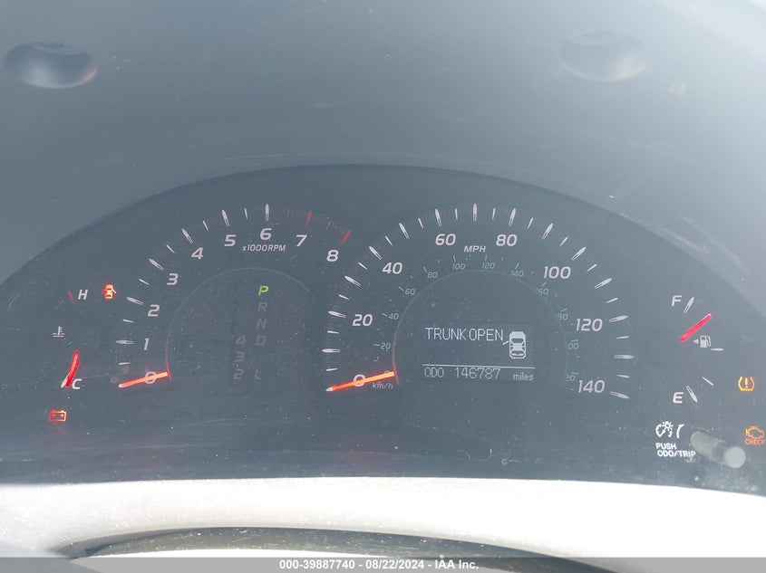 2007 Toyota Camry Xle VIN: JTNBE46K773118450 Lot: 39887740