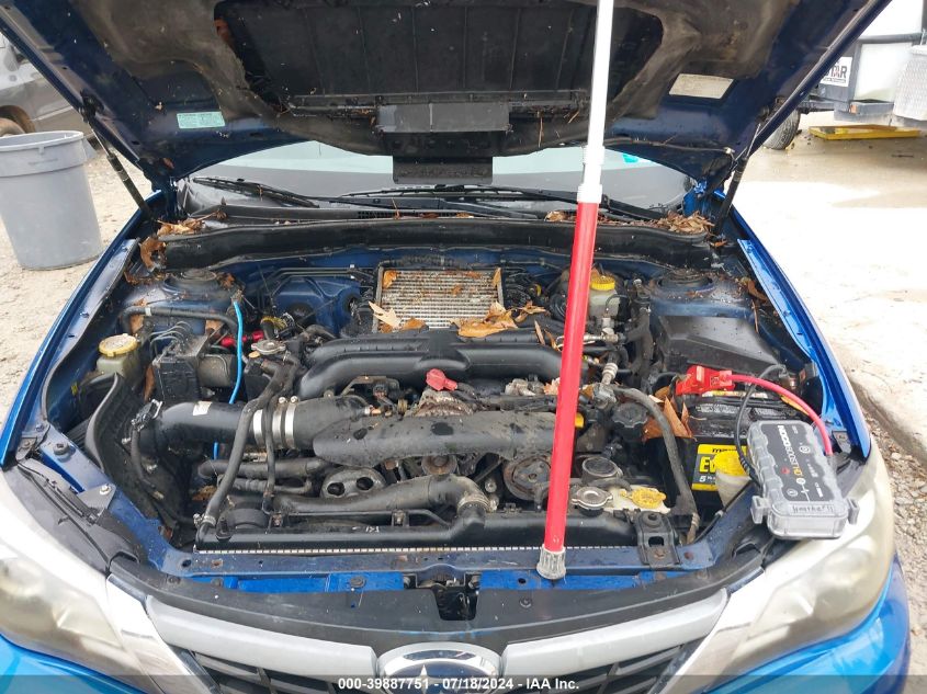 2008 Subaru Impreza Wrx VIN: JF1GH75668G815518 Lot: 39887751