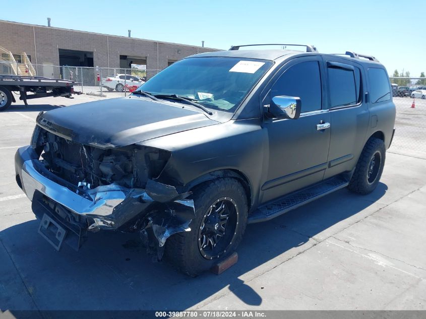 2004 Nissan Armada Se/Le VIN: 5N1AA08A54N726813 Lot: 39887780