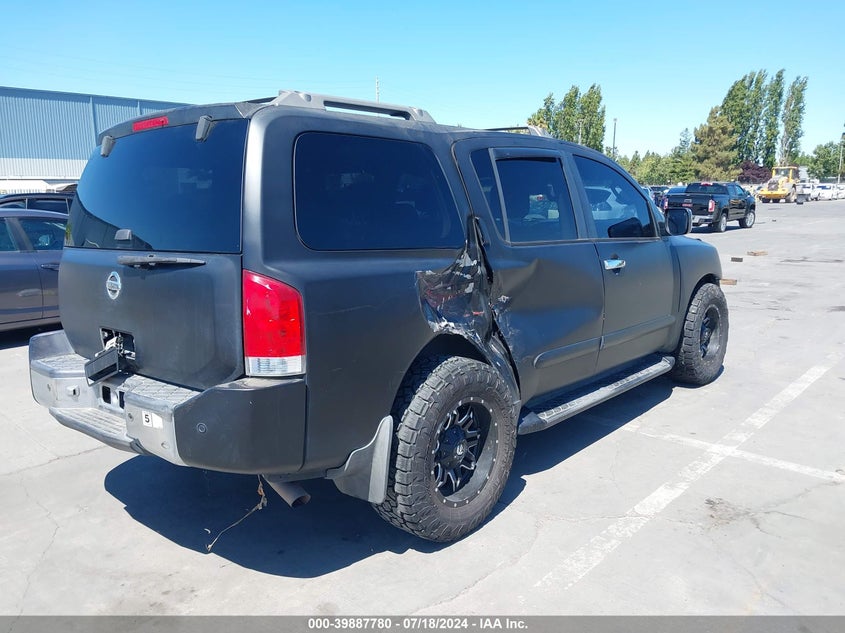 2004 Nissan Armada Se/Le VIN: 5N1AA08A54N726813 Lot: 39887780