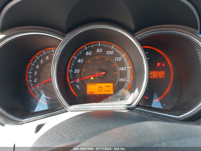 2010 Nissan Murano Sl VIN: JN8AZ1MU9AW020246 Lot: 39887800