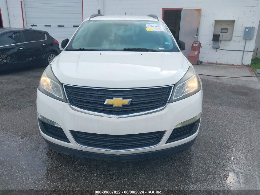 2015 Chevrolet Traverse Ls VIN: 1GNKRFED7FJ294567 Lot: 39887822