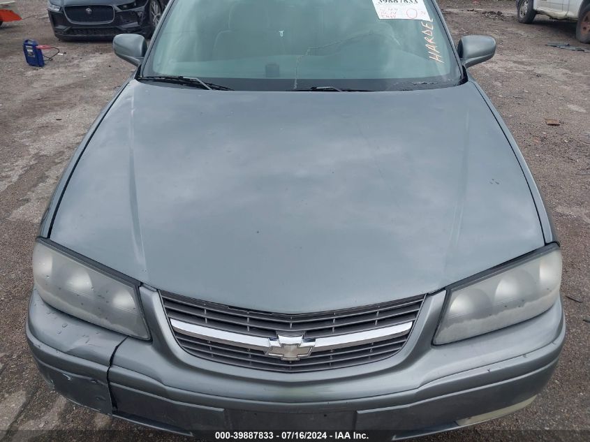 2005 Chevrolet Impala Ls VIN: 2G1WH52K959349727 Lot: 39887833