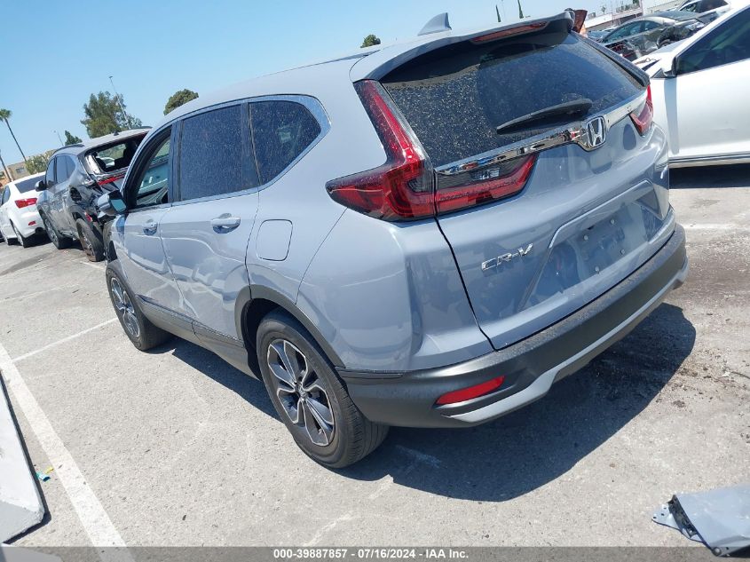 2022 Honda Cr-V Awd Ex VIN: 2HKRW2H58NH628044 Lot: 39887857