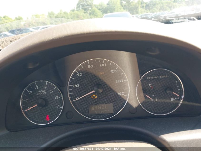 2007 Chevrolet Malibu Lt VIN: 1G1ZT58N87F226203 Lot: 39887861