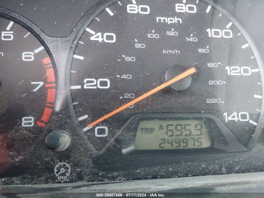 2000 Honda Odyssey Ex VIN: 2HKRL1868YH569206 Lot: 39887886