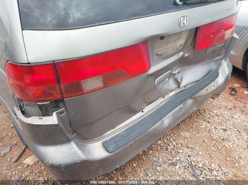 2000 Honda Odyssey Ex VIN: 2HKRL1868YH569206 Lot: 39887886