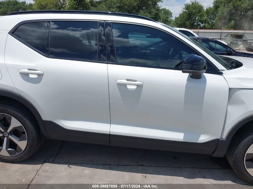 2024 Volvo Xc40 B5 Core Dark Theme VIN: YV4L12UK0R2210291 Lot: 39887895