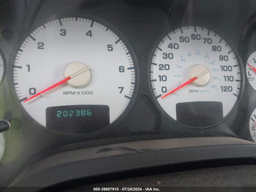 2004 Dodge Ram 1500 Slt VIN: 1D7HA18N04S740833 Lot: 39887910