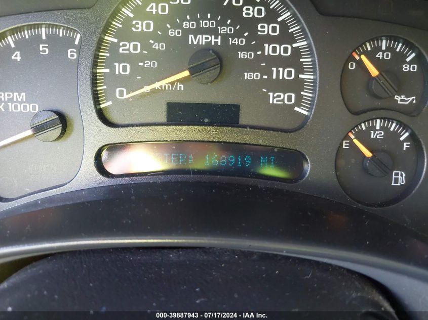 2005 Chevrolet Tahoe C1500 VIN: 1GNEC13V55R143708 Lot: 39887943