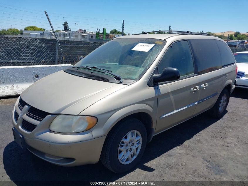 2002 Dodge Caravan Sport VIN: 1B4GP45352B552912 Lot: 39887948