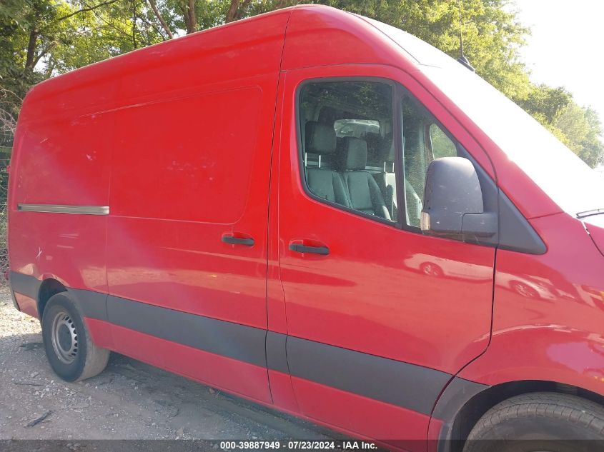 2023 Mercedes-Benz Sprinter 2500 Standard Roof 4-Cyl Diesel VIN: W1Y4KBHY0PT135291 Lot: 39887949