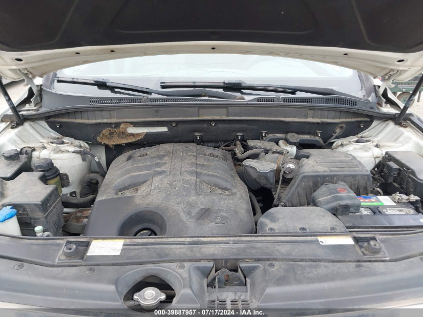 2010 Hyundai Veracruz Gls VIN: KM8NUDCC1AU103618 Lot: 39887957