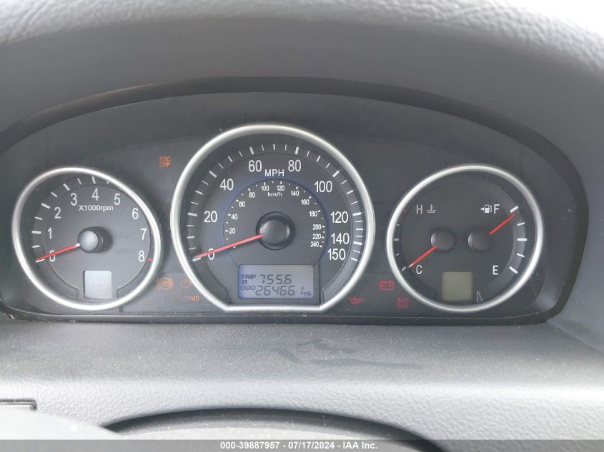 2010 Hyundai Veracruz Gls VIN: KM8NUDCC1AU103618 Lot: 39887957