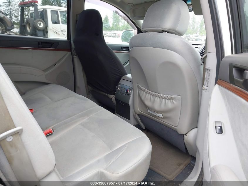 2010 Hyundai Veracruz Gls VIN: KM8NUDCC1AU103618 Lot: 39887957