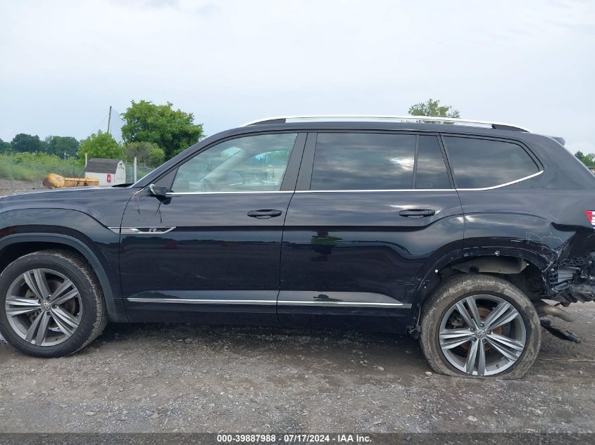 2019 Volkswagen Atlas 3.6L V6 Sel R-Line VIN: 1V2RR2CA4KC620881 Lot: 39887988