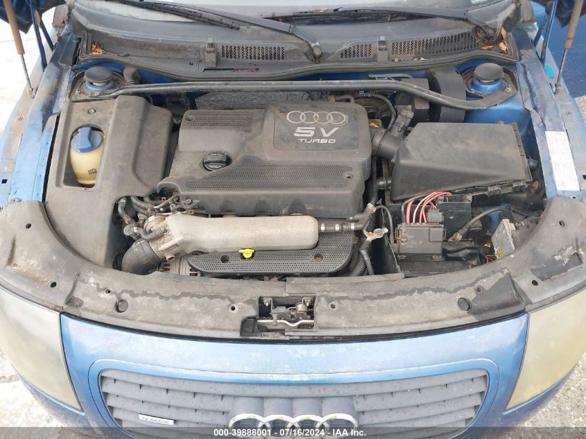 TRUWX28N411019430 | 2001 AUDI TT