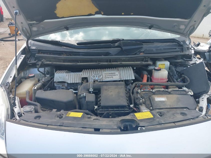 2015 Toyota Prius Three VIN: JTDKN3DU2F1881912 Lot: 39888002