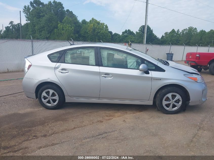 2015 Toyota Prius Three VIN: JTDKN3DU2F1881912 Lot: 39888002