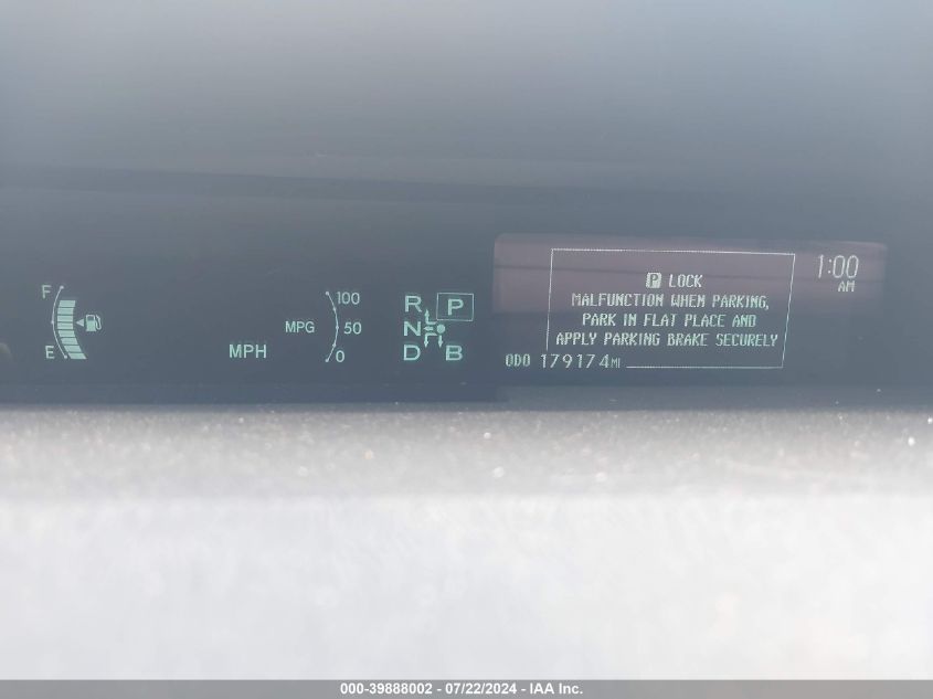 2015 Toyota Prius Three VIN: JTDKN3DU2F1881912 Lot: 39888002