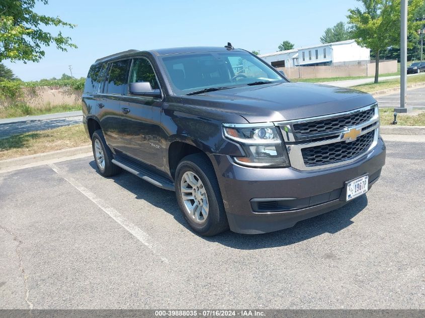 2015 Chevrolet Tahoe Ls VIN: 1GNSCAEC6FR672858 Lot: 39888035