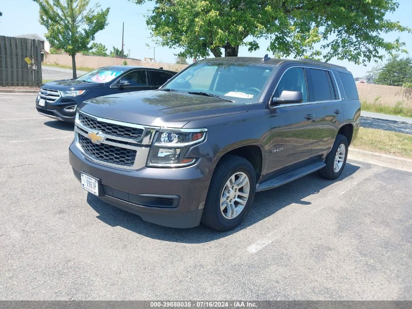 2015 Chevrolet Tahoe Ls VIN: 1GNSCAEC6FR672858 Lot: 39888035