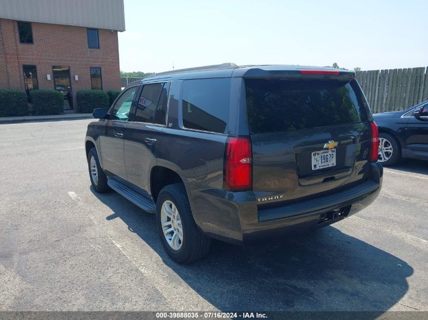 2015 Chevrolet Tahoe Ls VIN: 1GNSCAEC6FR672858 Lot: 39888035