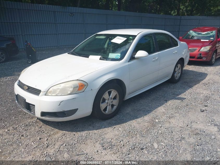 2G1WB5EK3A1188751 | 2010 CHEVROLET IMPALA