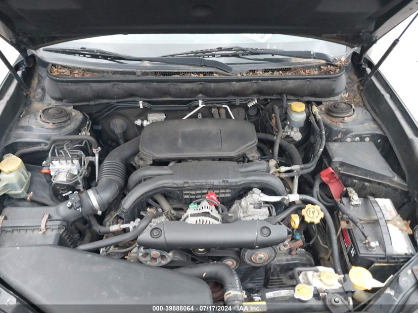 2010 Subaru Legacy 2.5I VIN: 4S3BMBA66A3234008 Lot: 39888064