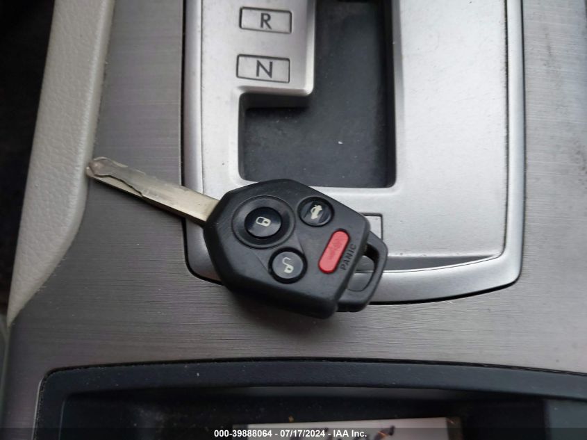 2010 Subaru Legacy 2.5I VIN: 4S3BMBA66A3234008 Lot: 39888064