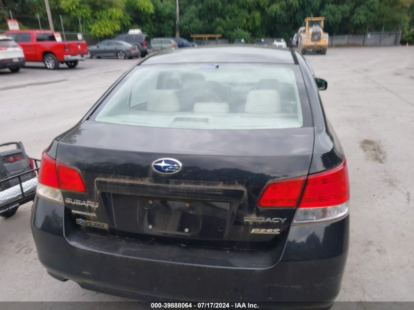 2010 Subaru Legacy 2.5I VIN: 4S3BMBA66A3234008 Lot: 39888064