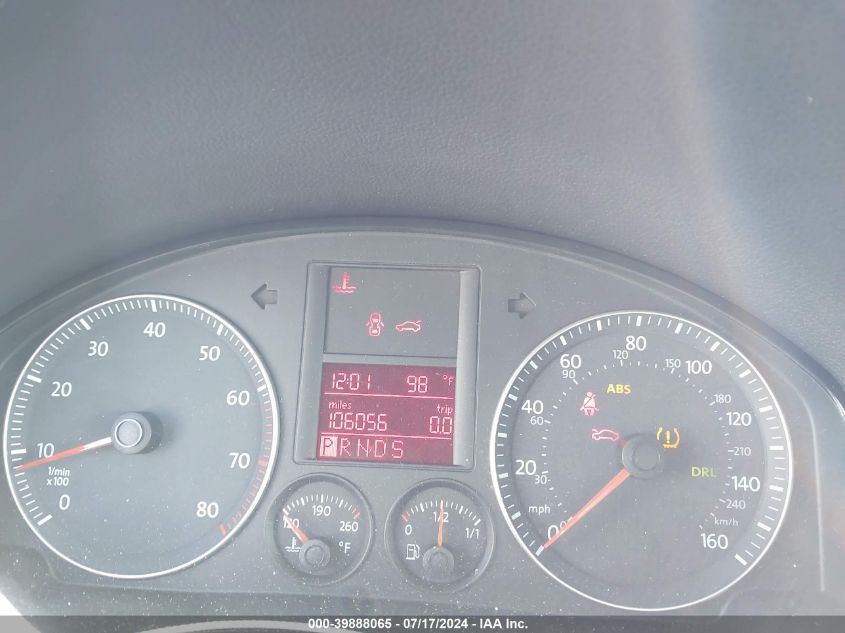 2009 Volkswagen Jetta S VIN: 3VWJZ71K39M083112 Lot: 39888065