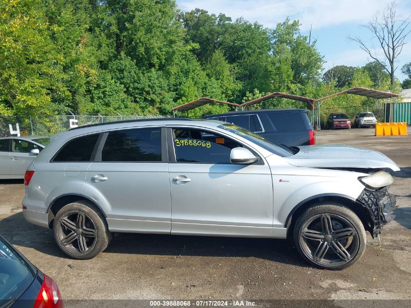 2012 Audi Q7 Prestige VIN: WA1DGAFE3CD002998 Lot: 39888068