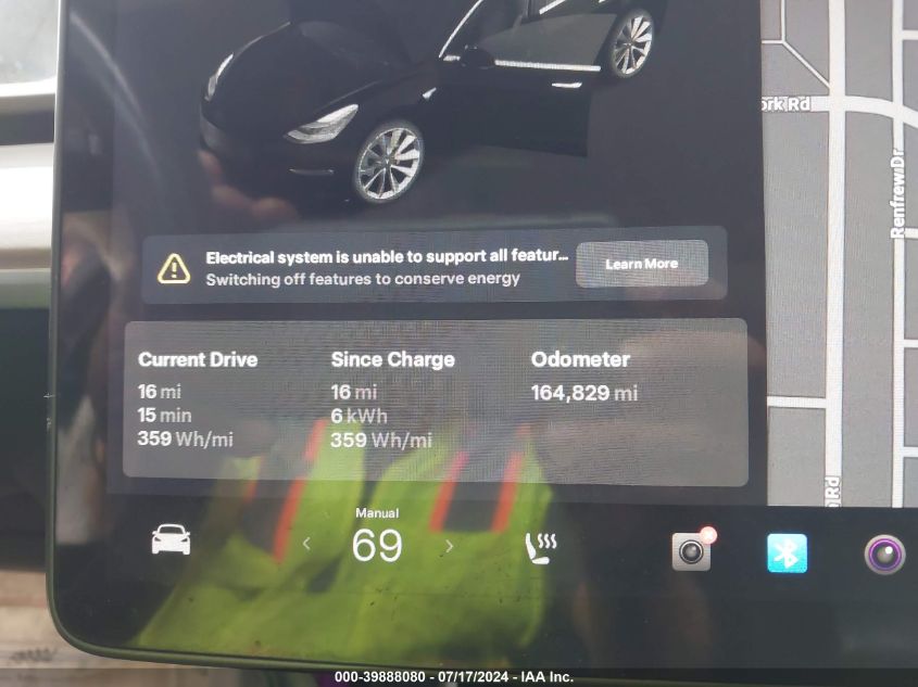 2018 Tesla Model 3 VIN: 5YJ3E1EB3JF067337 Lot: 39888080