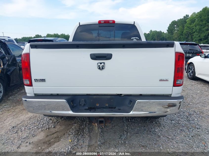 2005 Dodge Ram 1500 Slt/Laramie VIN: 1D7HA16D25J558701 Lot: 39888094