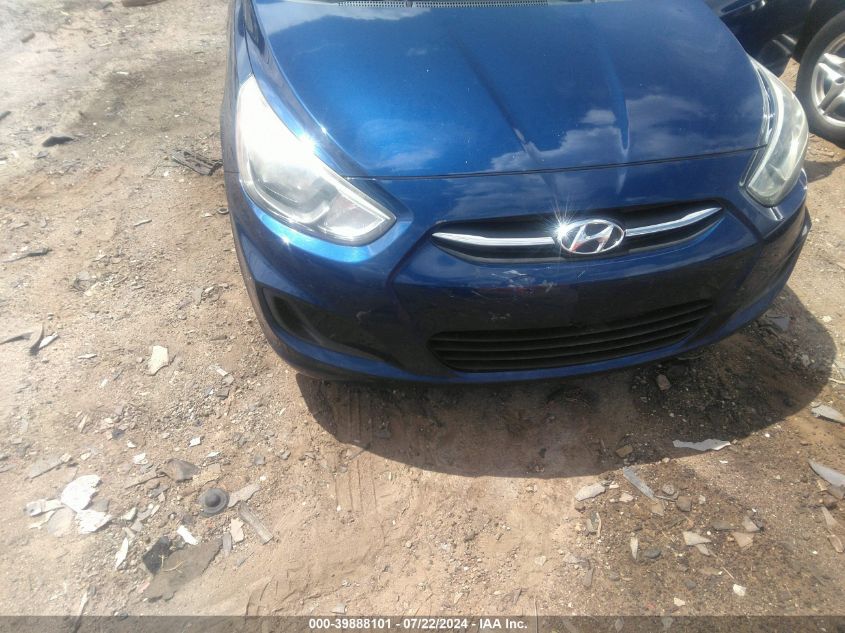 2015 Hyundai Accent Gls VIN: KMHCT4AE4FU833285 Lot: 39888101