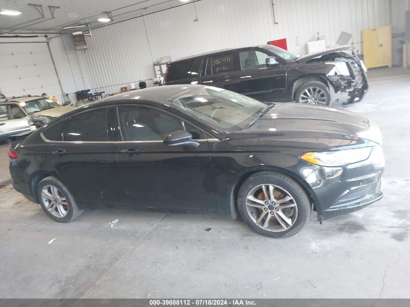 2018 Ford Fusion Se VIN: 3FA6P0H77JR125043 Lot: 39888112