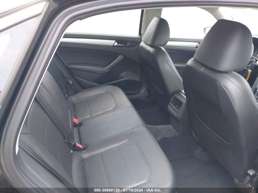 2012 Volkswagen Passat 2.5L Se VIN: 1VWBP7A36CC027712 Lot: 39888120