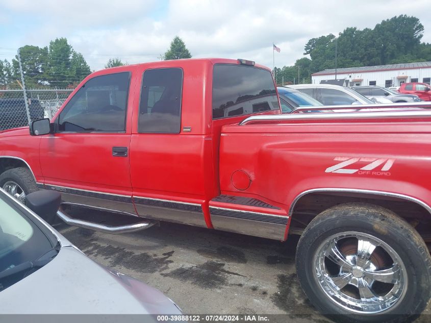 1996 Chevrolet Gmt-400 K1500 VIN: 2GCEK19M8T1116244 Lot: 39888122