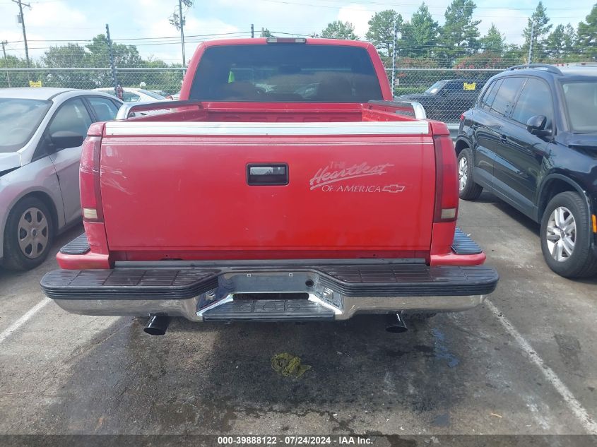 1996 Chevrolet Gmt-400 K1500 VIN: 2GCEK19M8T1116244 Lot: 39888122