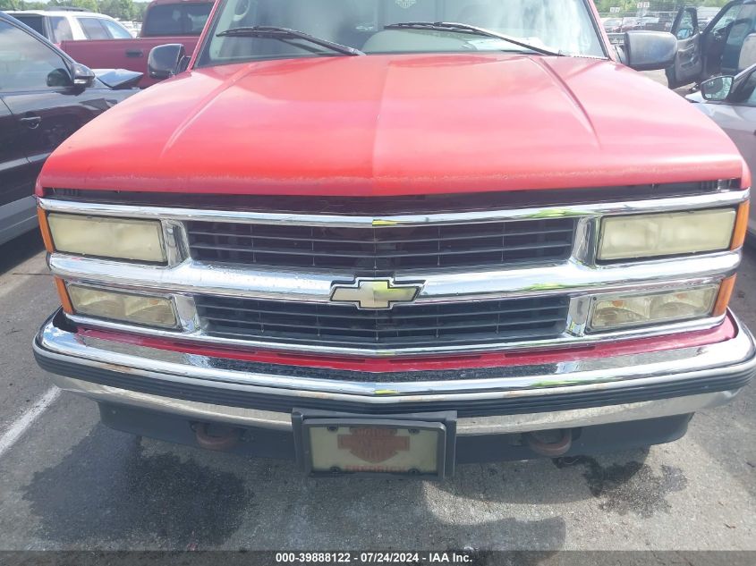 1996 Chevrolet Gmt-400 K1500 VIN: 2GCEK19M8T1116244 Lot: 39888122