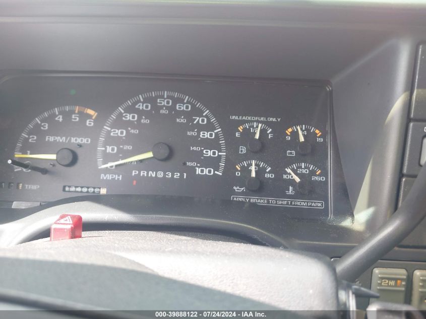 1996 Chevrolet Gmt-400 K1500 VIN: 2GCEK19M8T1116244 Lot: 39888122