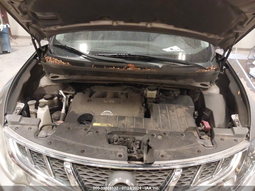 2012 Nissan Murano S/Sl/Le VIN: JN8AZ1MW5CW226670 Lot: 39888132