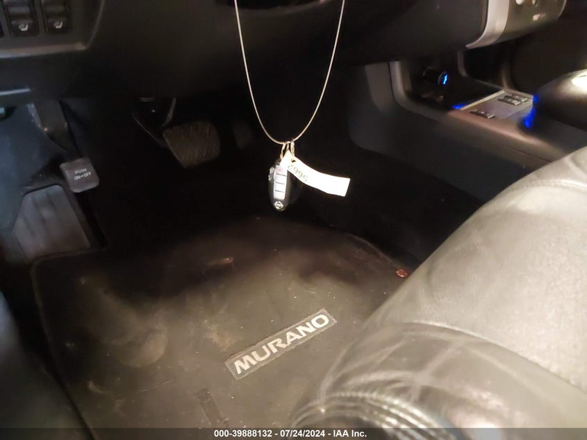 2012 Nissan Murano S/Sl/Le VIN: JN8AZ1MW5CW226670 Lot: 39888132