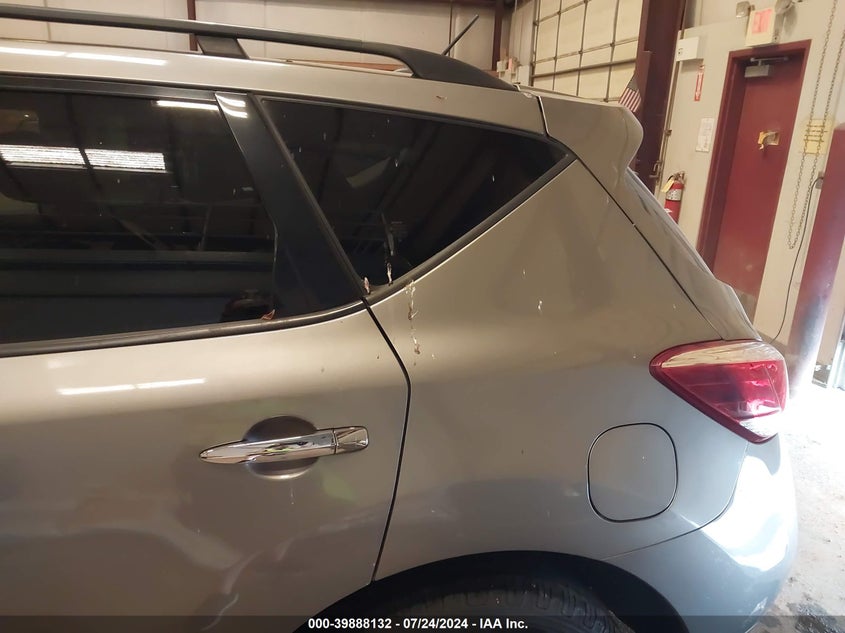 2012 Nissan Murano S/Sl/Le VIN: JN8AZ1MW5CW226670 Lot: 39888132