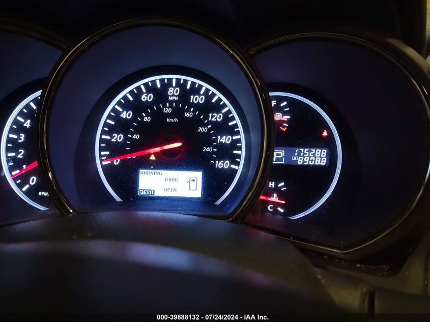 2012 Nissan Murano S/Sl/Le VIN: JN8AZ1MW5CW226670 Lot: 39888132